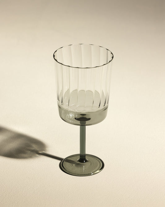 Verre à eau Eclat - Charbon design Maison Sarah Lavoine Charbon Verre  16 cm 2