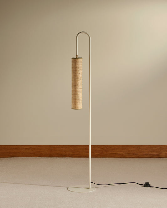 Lampadaire Tokyo - Blanc design Maison Sarah Lavoine Blanc Acier  141 cm 1
