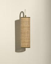 Applique Tokyo - Blanc design Maison Sarah Lavoine Blanc Rabane  42 cm 1