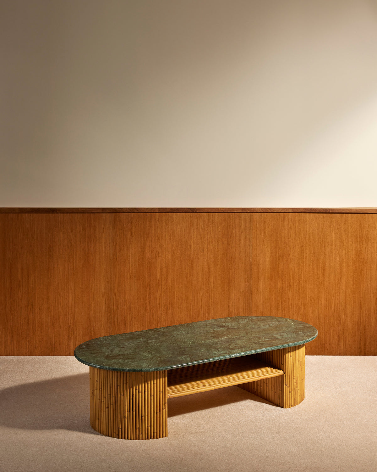 Table basse Riviera - Vert design Maison Sarah Lavoine Vert Marbre 144 cm 40 cm 3