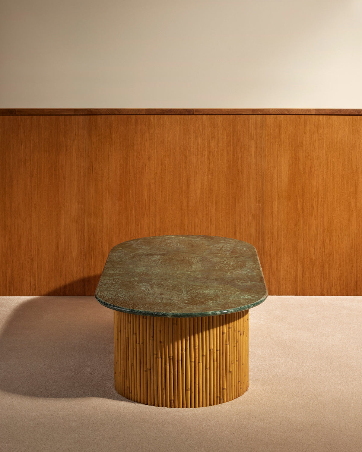 Table basse Riviera - Vert design Maison Sarah Lavoine Vert Marbre 144 cm 40 cm 4