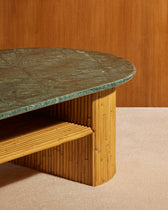 Table basse Riviera - Vert design Maison Sarah Lavoine Vert Marbre 144 cm 40 cm 2