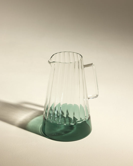Carafe Eclat - Bleu Sarah design Maison Sarah Lavoine Bleu Sarah Verre  20 cm 2