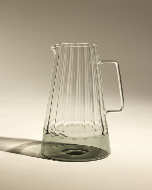 Carafe Eclat - Charbon design Maison Sarah Lavoine Charbon Verre  20 cm 1