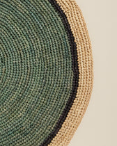 Globe placemat - Celadon / Natural design Maison Sarah Lavoine Celadon / Natural Raffia 2