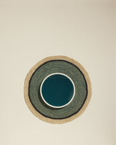 Globe placemat - Celadon / Natural design Maison Sarah Lavoine Celadon / Natural Raffia 3