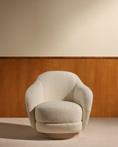 Fauteuil Bozzolo - Ecru design Maison Sarah Lavoine Ecru Coton 75 cm 72 cm 1