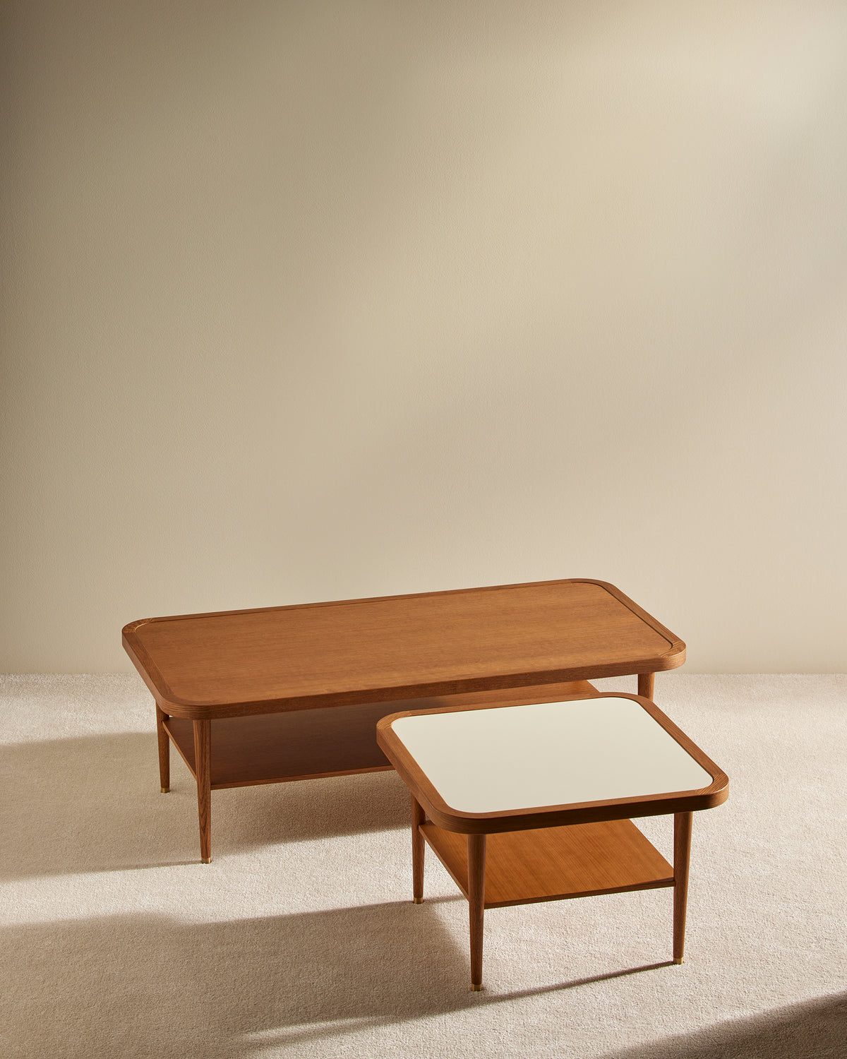 Table basse Puzzle - Naturel design Maison Sarah Lavoine Chêne Chêne 120 cm 40 cm 5