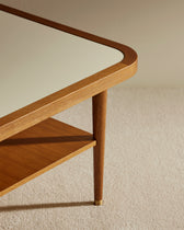 Puzzle coffee table - Ecru design Maison Sarah Lavoine Ecru Oak 60 cm 40 cm 2