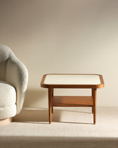 Puzzle coffee table - Ecru design Maison Sarah Lavoine Ecru Oak 60 cm 40 cm 3