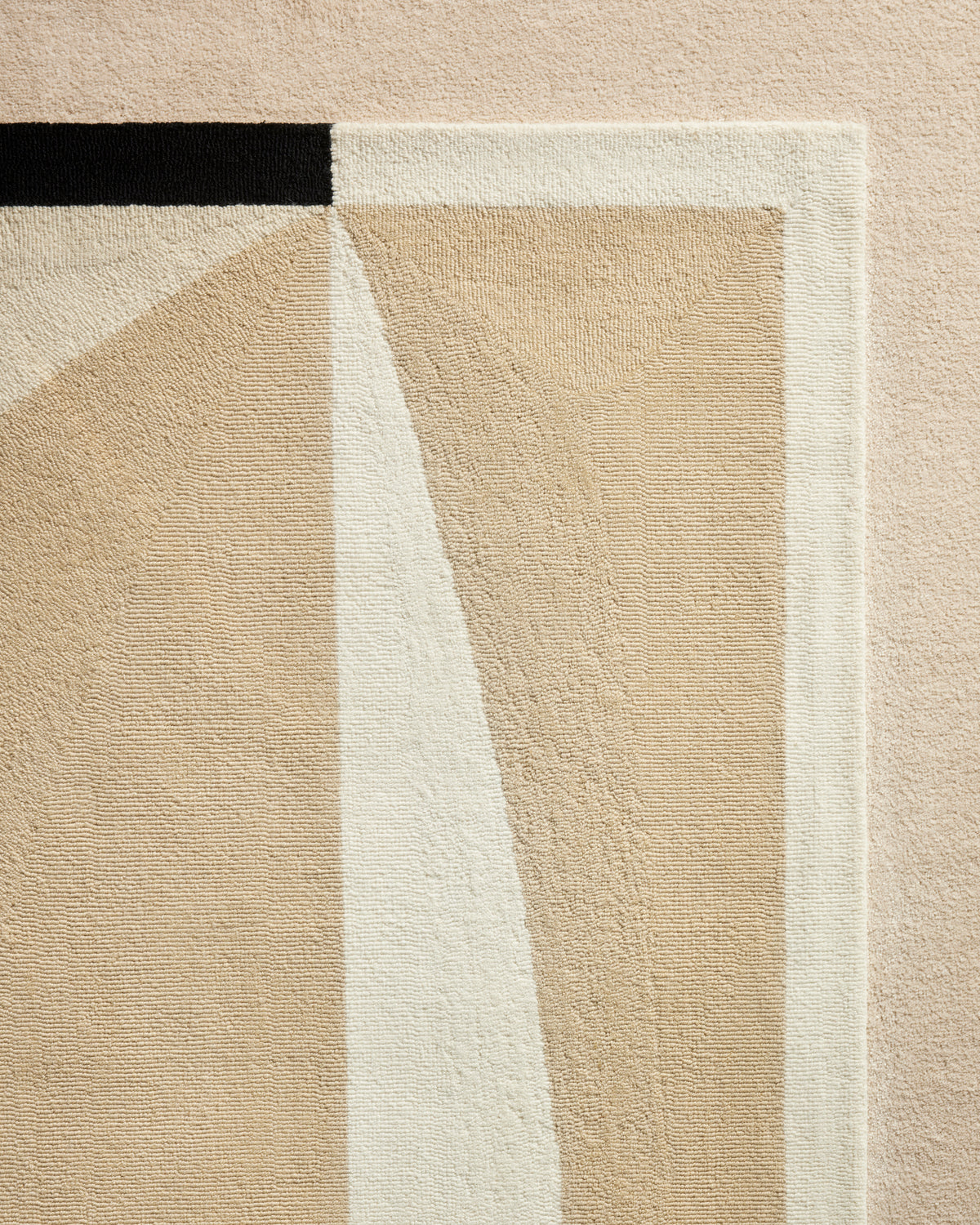 Tapis Abstrait - Lin design Maison Sarah Lavoine Lin Laine Petit 170 cm | Moyen 200 cm | Grand 250 cm Petit 240 cm | Moyen 300 cm | Grand 350 cm 3