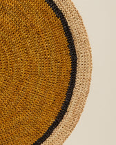 Globe placemat - Saffron / Natural design Maison Sarah Lavoine Saffron / Natural Raffia 2