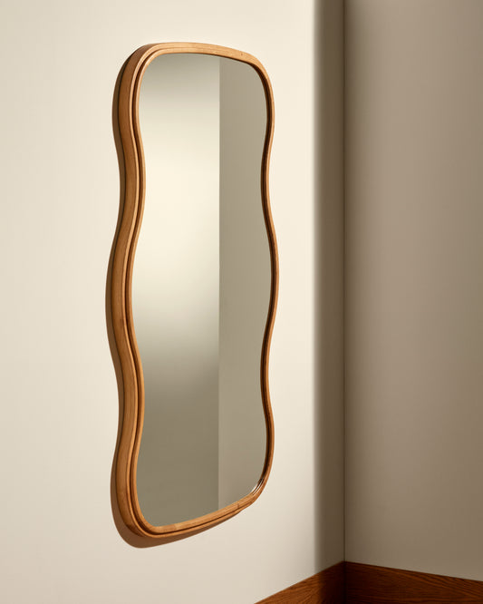 Miroir Noto 3 Vagues - Chêne design Maison Sarah Lavoine Chêne Chêne 75 cm 140 cm 2