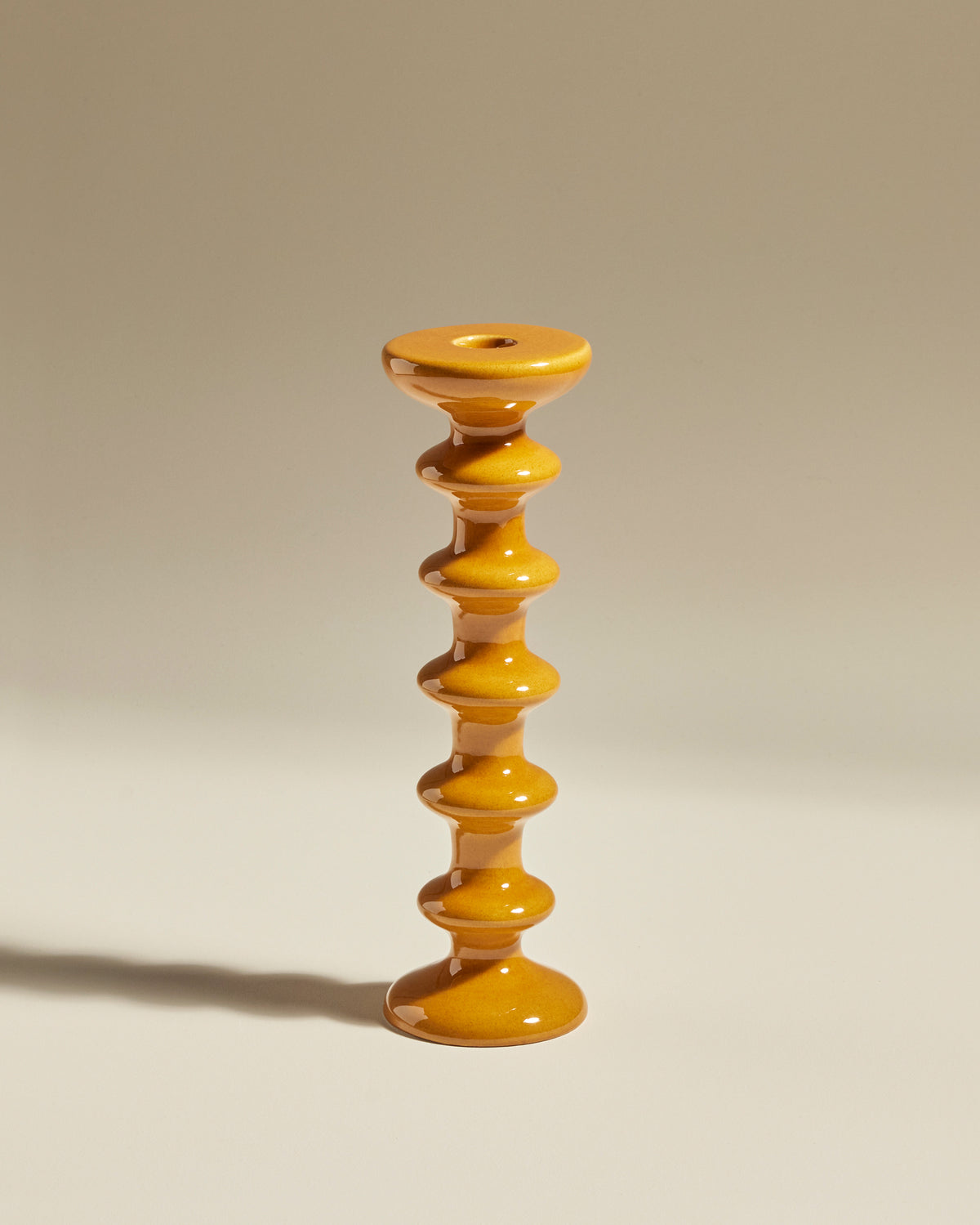 Slave Candle Holder - Fauve design Maison Sarah Lavoine Fauve Ceramic 30 cm 1