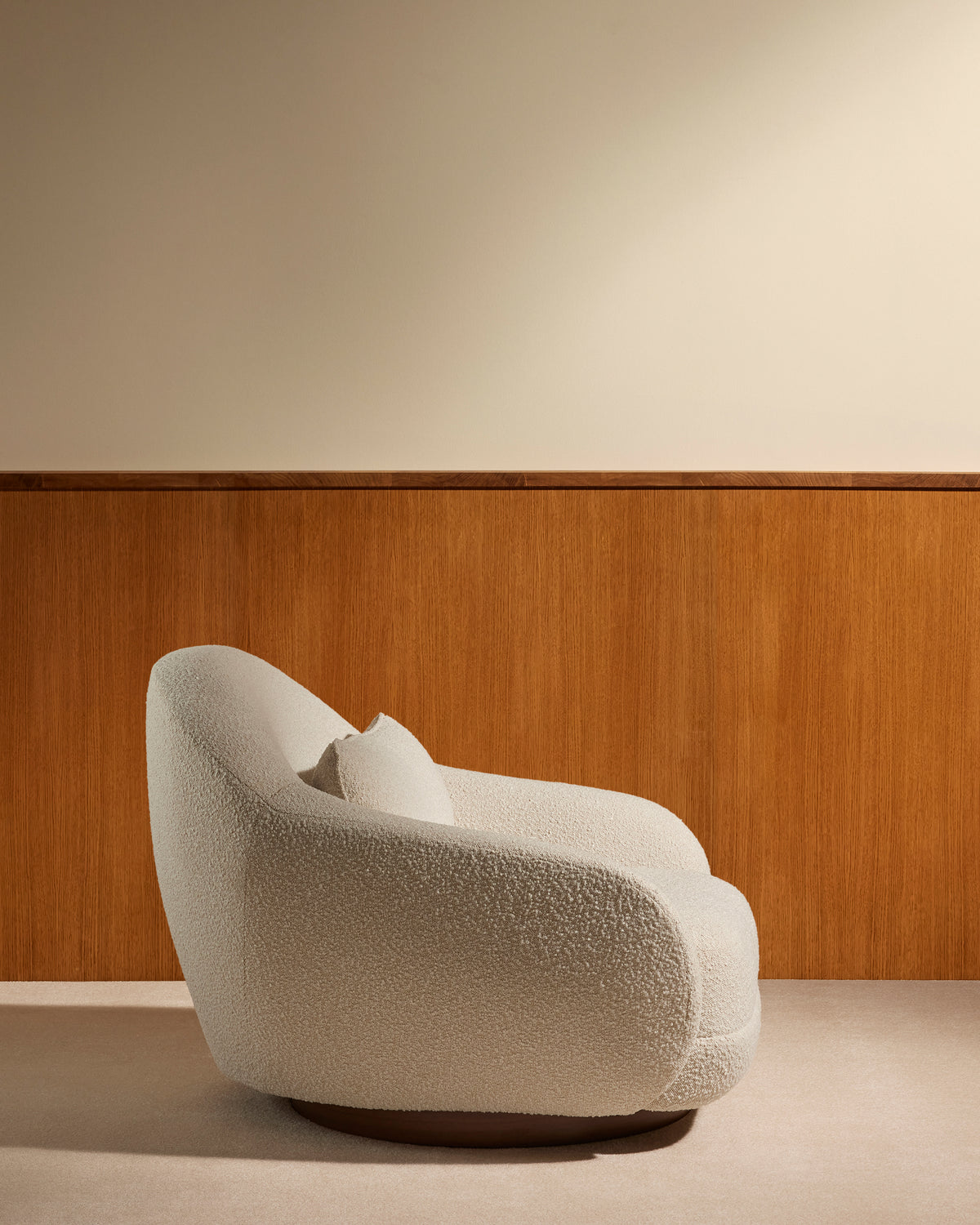 Fauteuil Bozzolo - Ecru design Maison Sarah Lavoine Ecru Coton 110 cm 91 cm 3