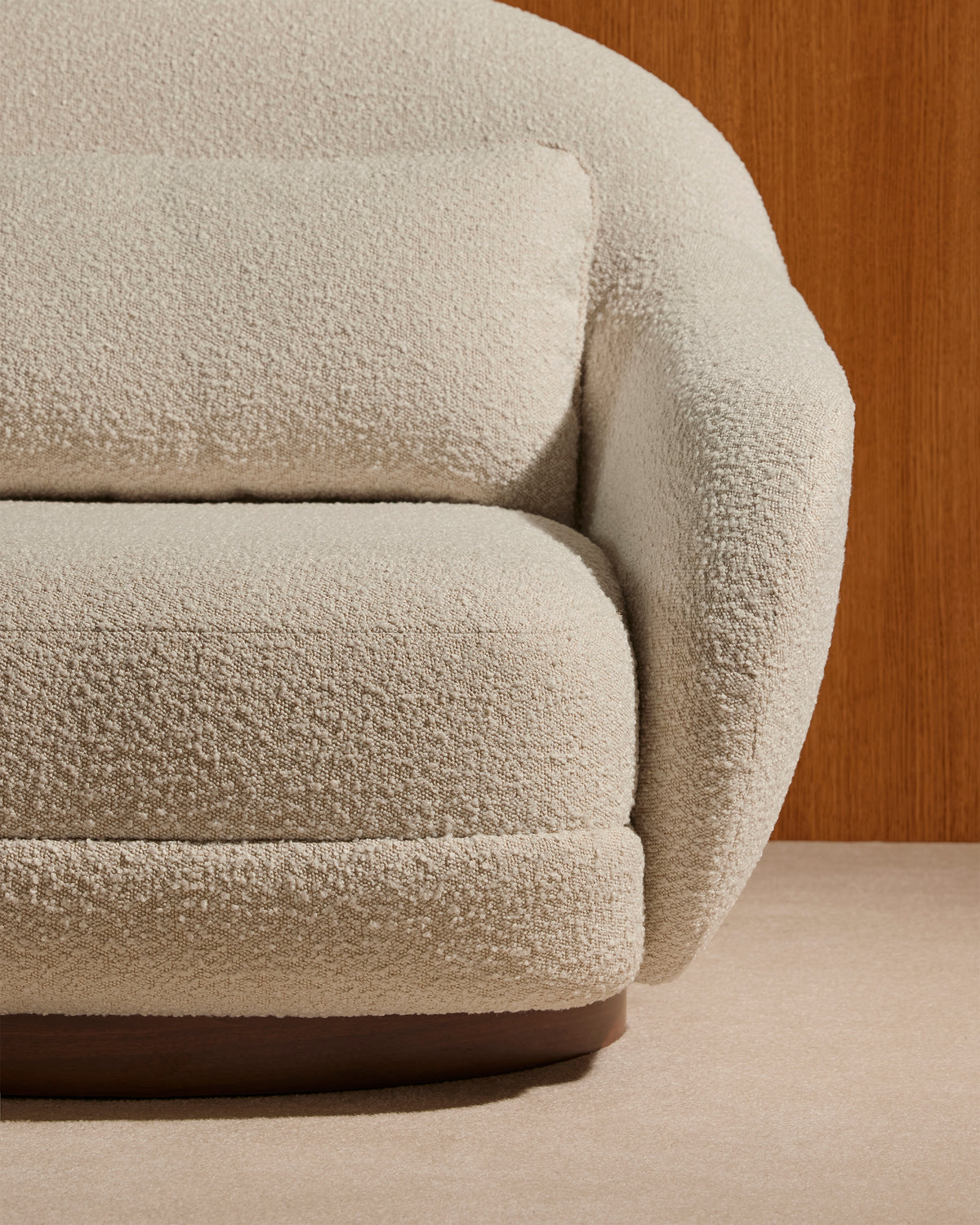 Fauteuil Bozzolo - Ecru design Maison Sarah Lavoine Ecru Coton 110 cm 91 cm 2