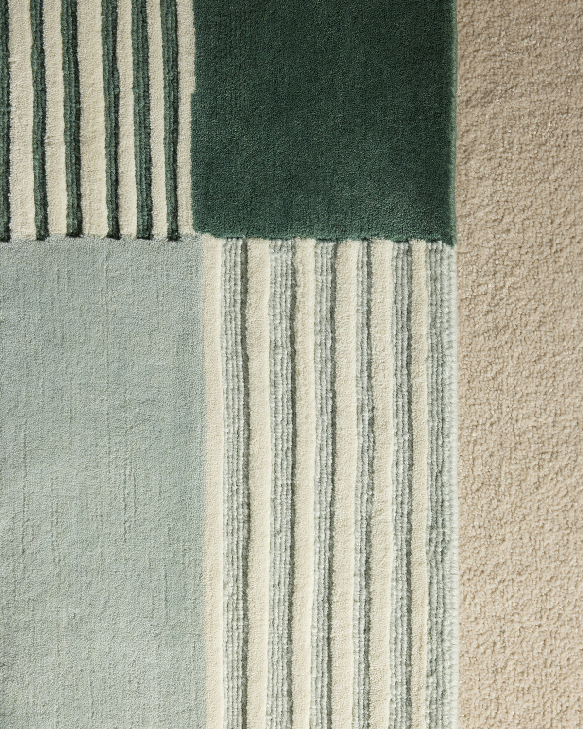 Tapis Boro - Eucalyptus design Maison Sarah Lavoine Eucalyptus Laine Petit 170 cm | Moyen 200 cm | Grand 250 cm Petit 240 cm | Moyen 300 cm | Grand 350 cm 4