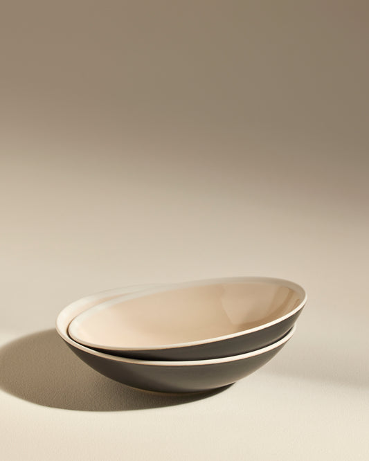 Assiette creuse Sicilia - Ecru design moderne Maison Sarah Lavoine Ecru Céramique   4