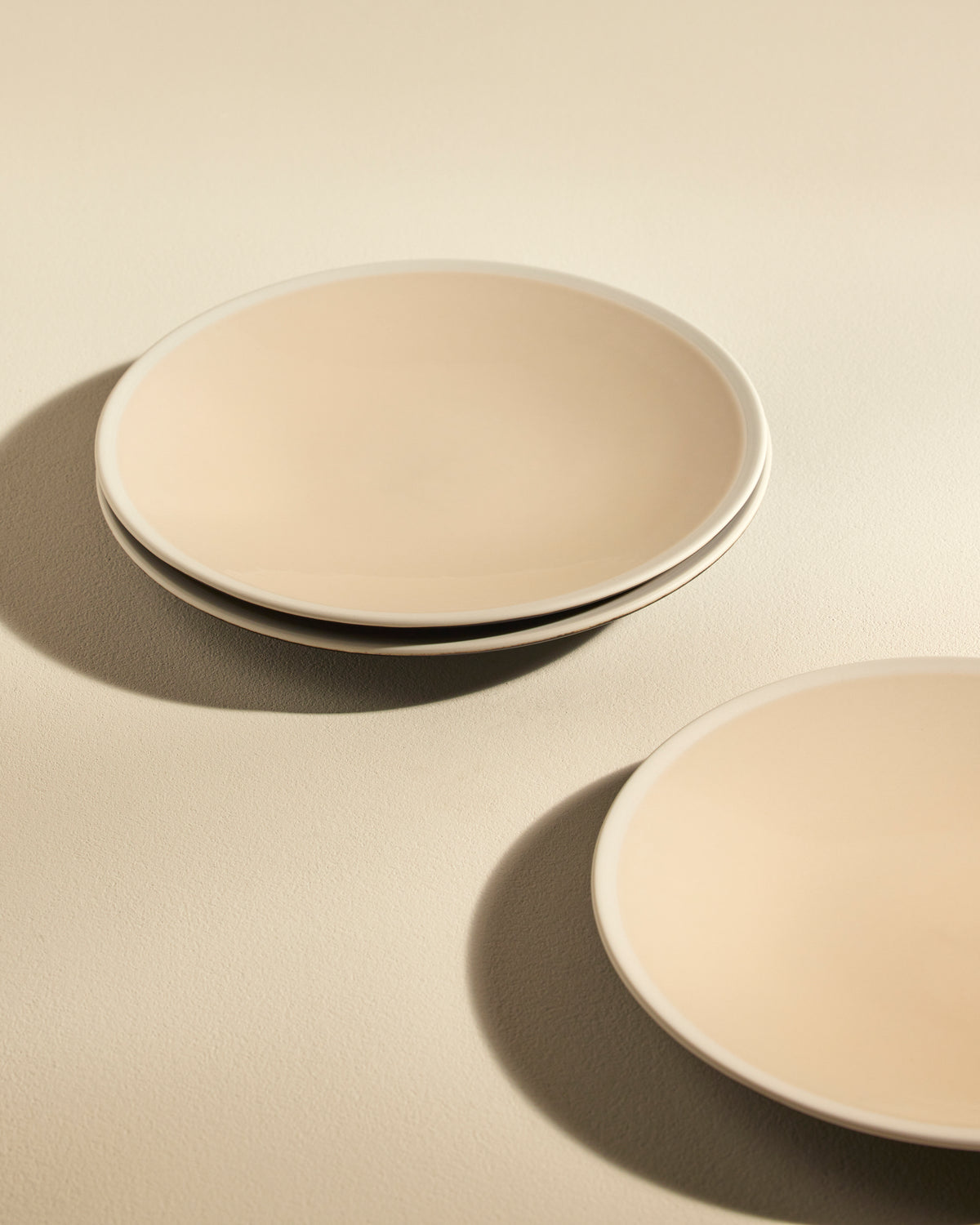 Assiette plate Sicilia - Ecru design moderne Maison Sarah Lavoine Ecru Céramique   4