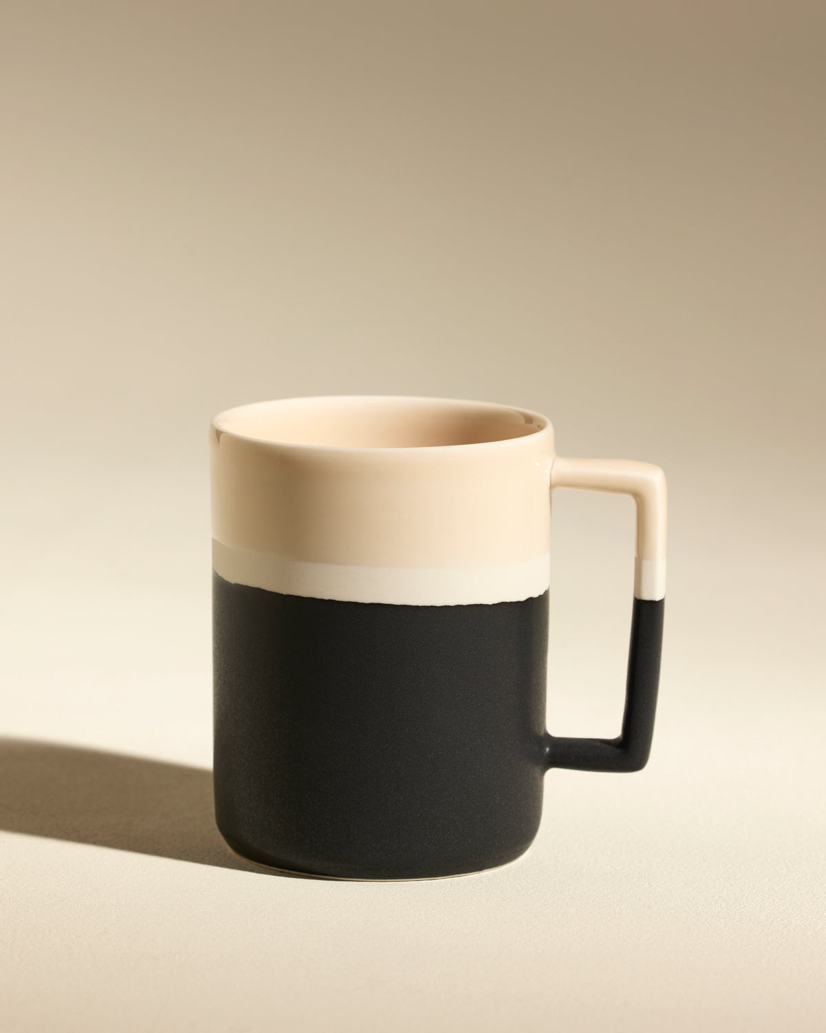 Sicilia Mug - High-end Ecru Maison Sarah Lavoine Ecru Ceramic 10 cm 1