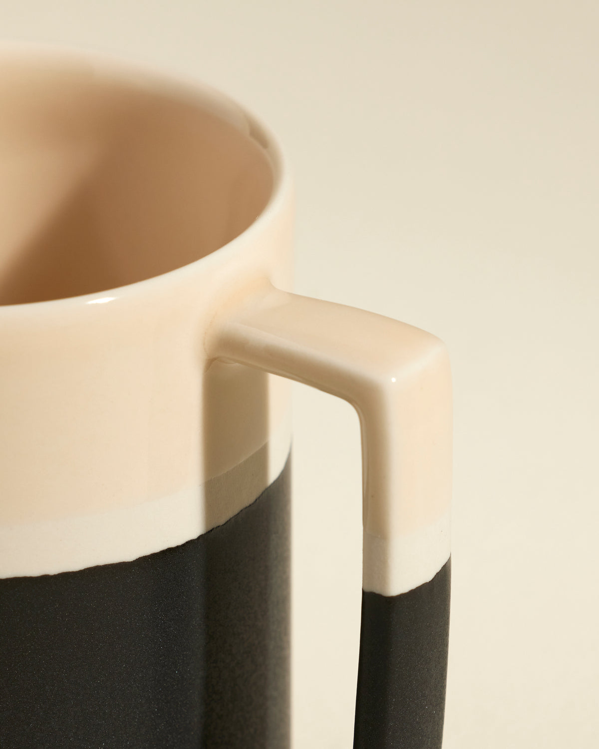 Sicilia Mug - High-end Ecru Maison Sarah Lavoine Ecru Ceramic 10 cm 3