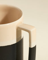 Sicilia Mug - High-end Ecru Maison Sarah Lavoine Ecru Ceramic 10 cm 3