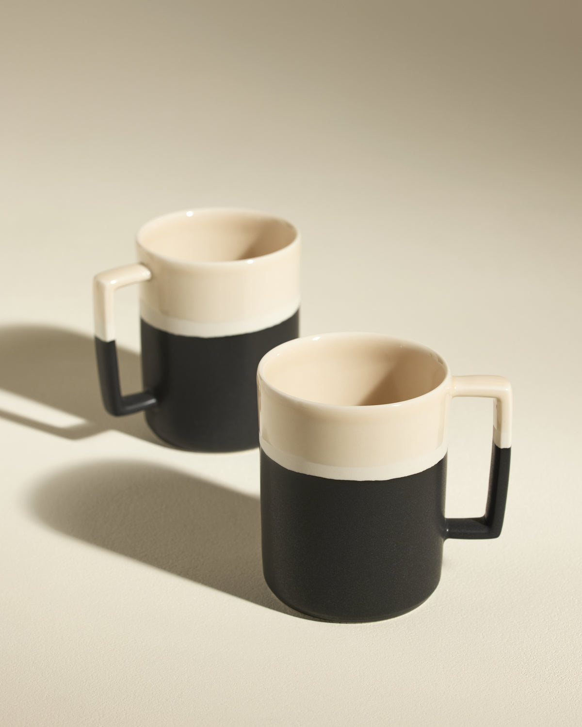Sicilia Mug - High-end Ecru Maison Sarah Lavoine Ecru Ceramic 10 cm 4