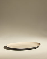 Sicilia Dish - High-end Ecru Maison Sarah Lavoine Ecru Ceramic 43cm 3 cm 1