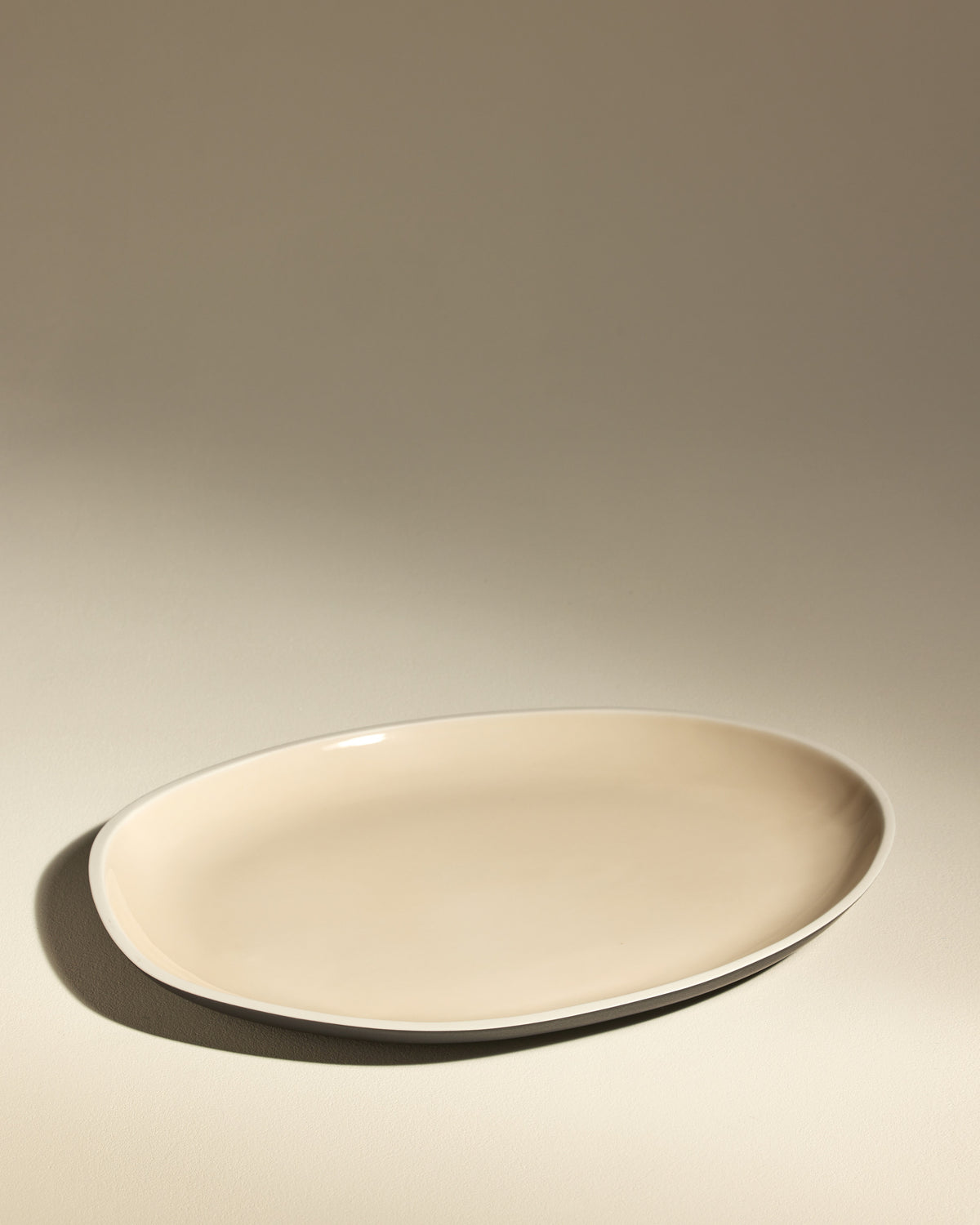 Sicilia Dish - High-end Ecru Maison Sarah Lavoine Ecru Ceramic 43cm 3 cm 2