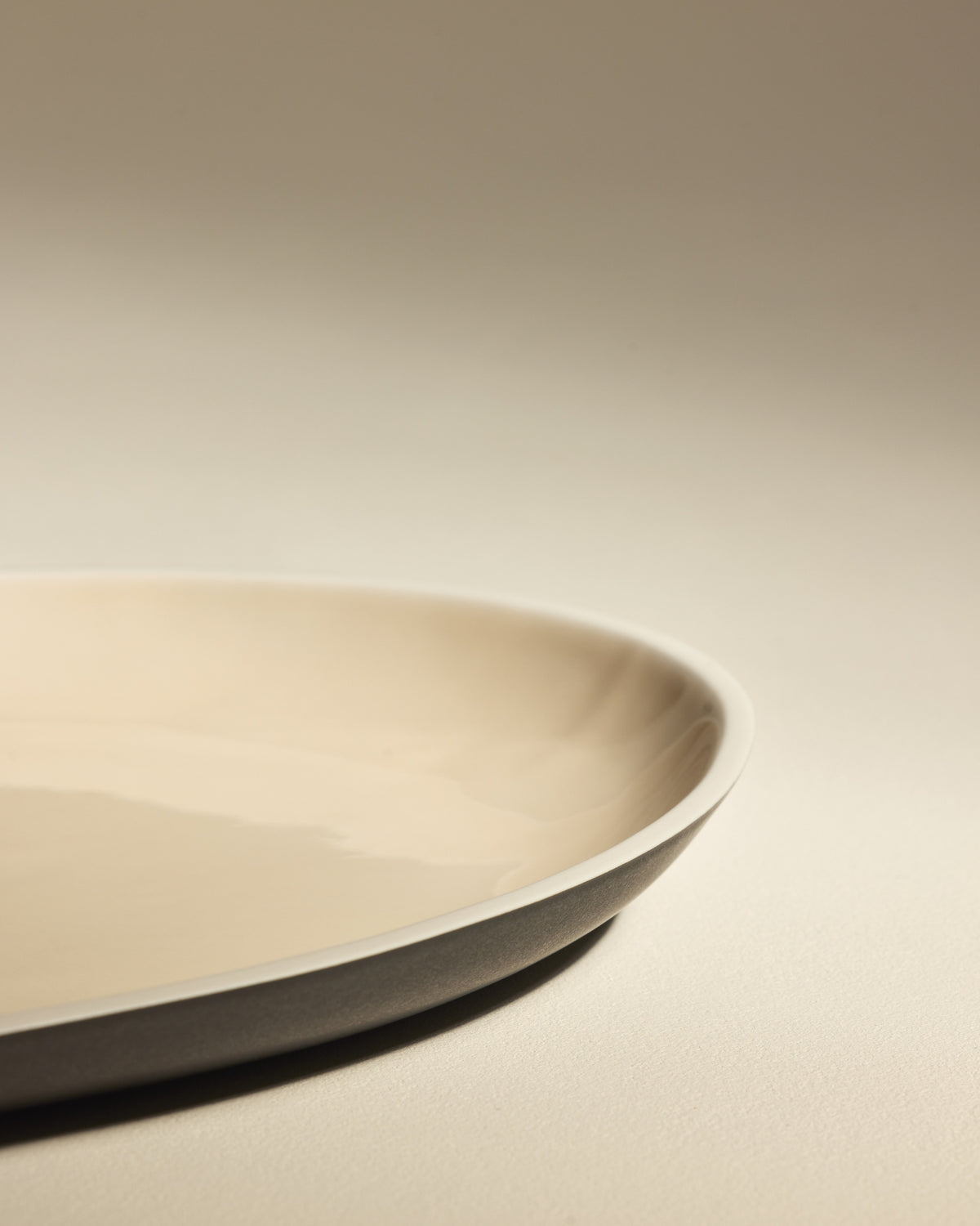 Sicilia Dish - High-end Ecru Maison Sarah Lavoine Ecru Ceramic 43cm 3 cm 3