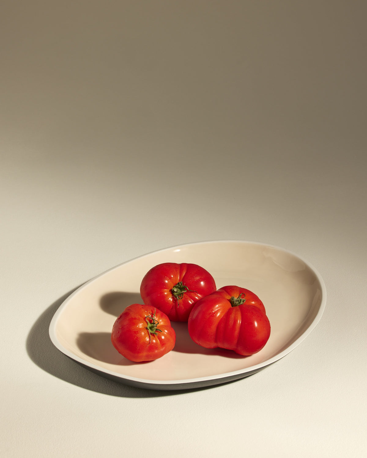Sicilia Dish - High-end Ecru Maison Sarah Lavoine Ecru Ceramic 43cm 3 cm 4