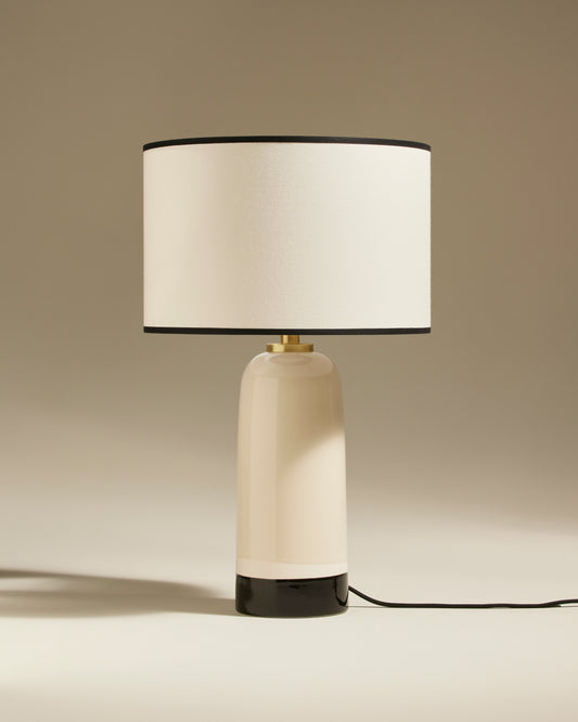Lampe Sicilia - Ecru design Maison Sarah Lavoine Ecru Céramique  50 cm 1