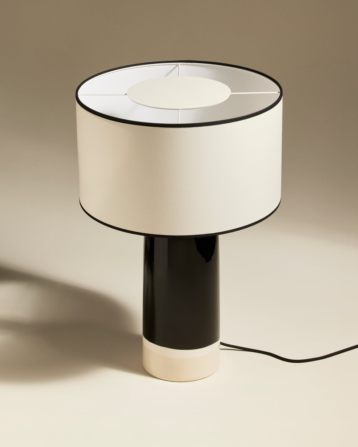 Lampe Sicilia - Ecru design Maison Sarah Lavoine Ecru Céramique  60 cm 2