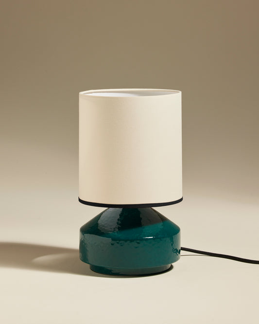 Lampe de table Claude - Bleu Sarah design Maison Sarah Lavoine Bleu Sarah Céramique  27 cm 1