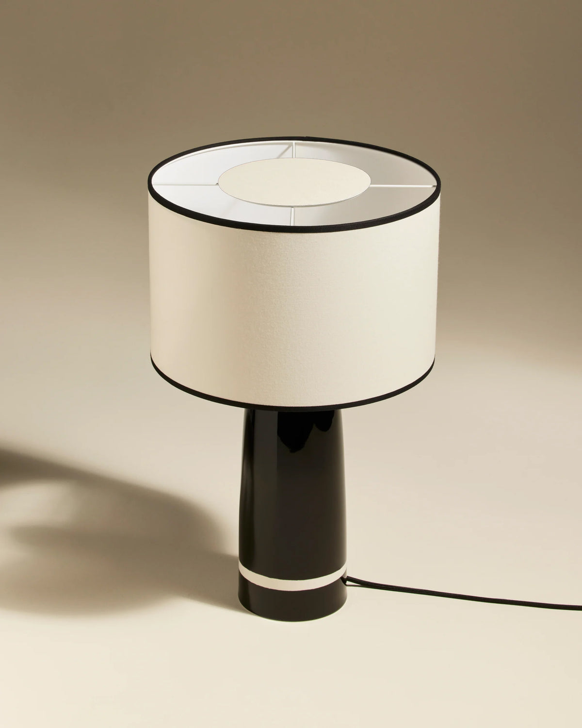 Sicilia Lamp - Black Radish design Maison Sarah Lavoine Black Radish Ceramic 50 cm 2
