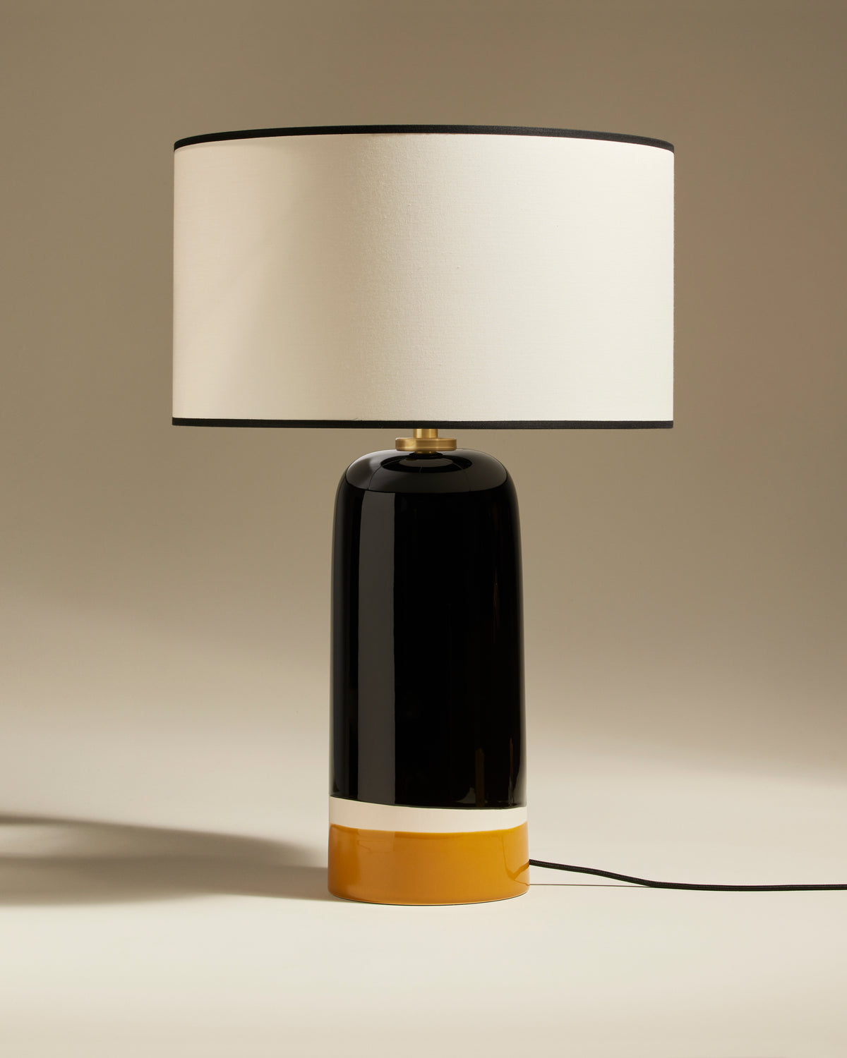 Sicilia Lamp - Ocher design Maison Sarah Lavoine Ocher Ceramic 60 cm 1