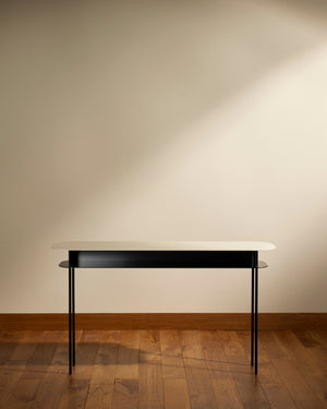 Console Tokyo - Ecru design Maison Sarah Lavoine Ecru Acier 150 cm 85 cm 1