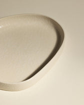 Vide poche Mars - Ecru design Maison Sarah Lavoine Ecru Céramique 28 cm 3,5 cm 3