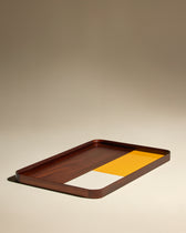 Sicilia tray - Ocher design Maison Sarah Lavoine Ocher Wood 60 cm 1
