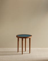 Table basse ronde Puzzle - Bleu Sarah design Maison Sarah Lavoine Bleu Sarah Chêne  45 cm 3