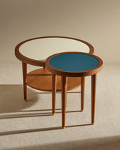 Table basse ronde Puzzle - Ecru design Maison Sarah Lavoine Ecru Chêne  40 cm 5