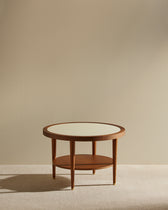 Table basse ronde Puzzle - Ecru design Maison Sarah Lavoine Ecru Chêne  40 cm 3