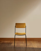 Chaise Double Jeu - Noir / Ocre design Maison Sarah Lavoine Ocre Velours 45 cm 85 cm 1