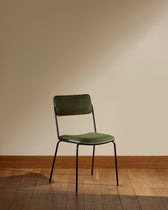 Chaise Double Jeu - Noir / Vert design Maison Sarah Lavoine Vert Velours 45 cm 85 cm 3