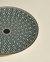 Sarah flat plate - Bleu Sarah modern design Maison Sarah Lavoine Bleu Sarah Céramique 3