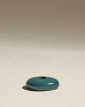 Bougeoir Stone - Bleu Sarah design Maison Sarah Lavoine Bleu Sarah Céramique 10 cm 3,5 cm  1