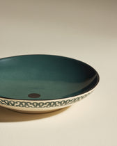 Assiette creuse Sarah - Bleu Sarah design moderne Maison Sarah Lavoine Bleu Sarah Céramique   3