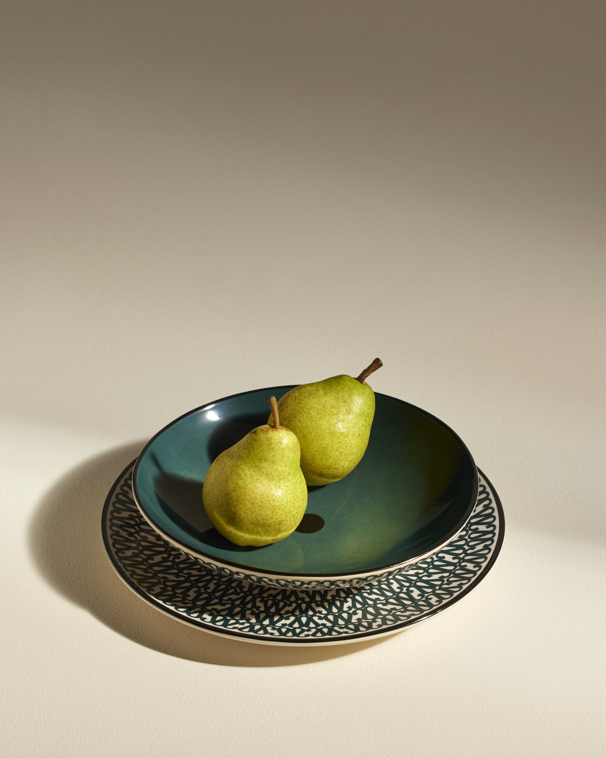 Assiette creuse Sarah - Bleu Sarah design moderne Maison Sarah Lavoine Bleu Sarah Céramique   4