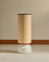 Claude Floor Lamp - Ecru design Maison Sarah Lavoine White Ceramic 94 cm 1