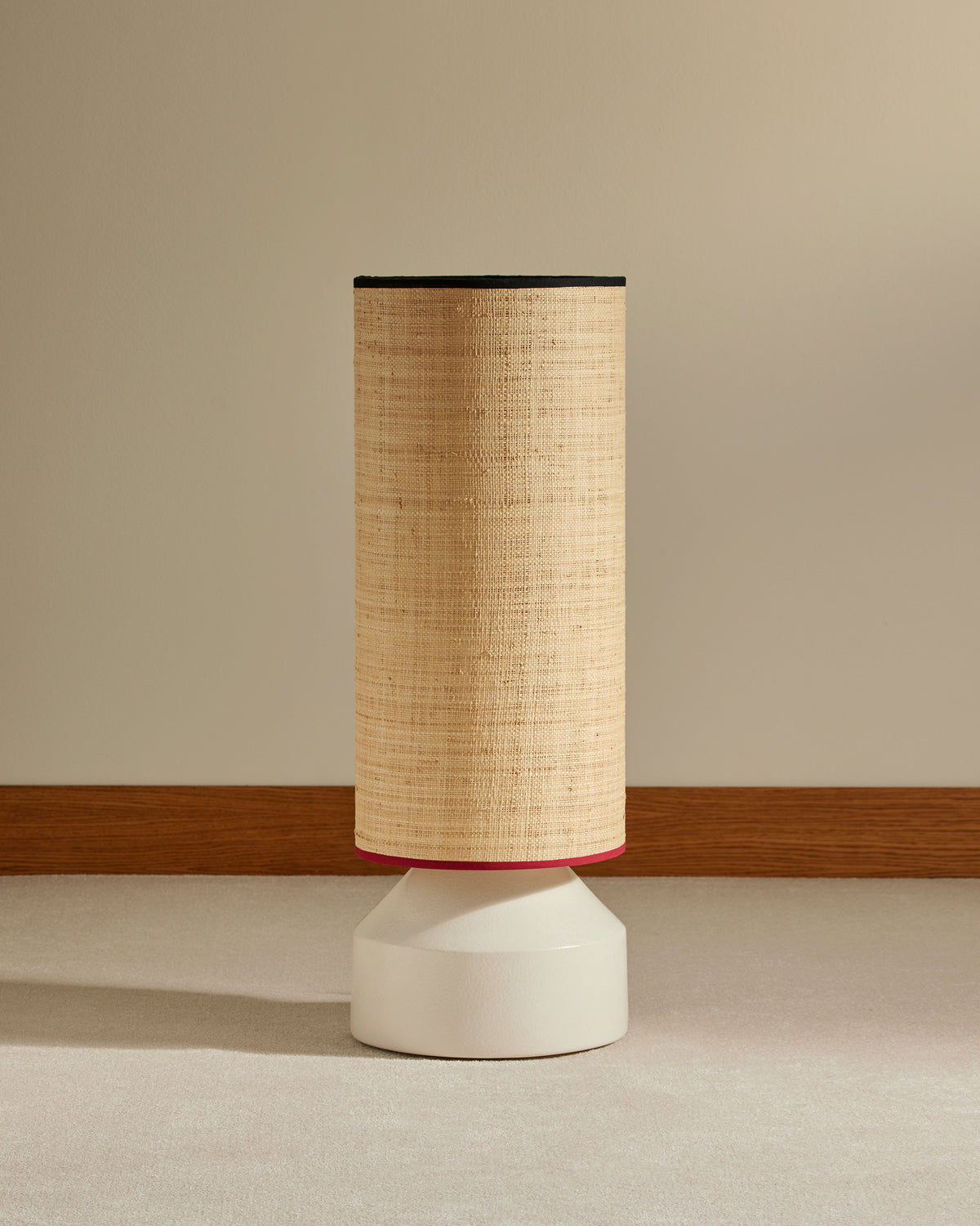 Claude Floor Lamp - Ecru design Maison Sarah Lavoine White Ceramic 94 cm 1
